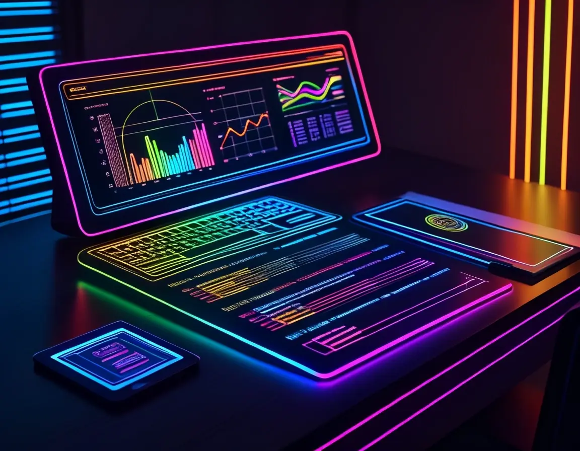 Premium casino interface dashboard with gaming analytics